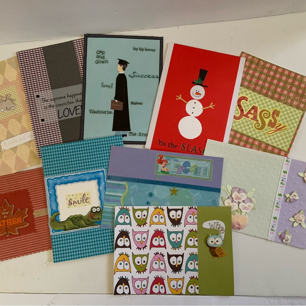 Handmade greeting cards